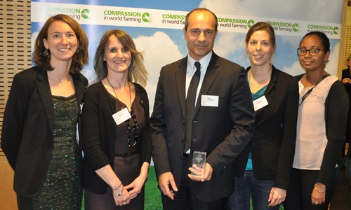 Monoprix receiving Good Dairy Commendation