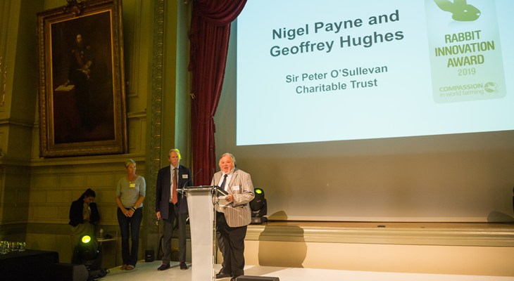 Sir Peter O'Sullevan Cage Free Award.jpg