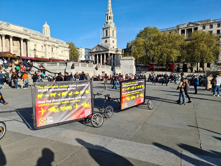 Eotl Bikes In Trafalgar Square 12 Nov