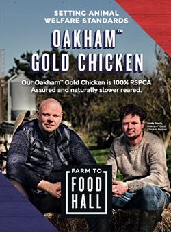 M&S Oakham Gold slower reared chicken ad
