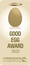 Good Egg Award 2023 logo